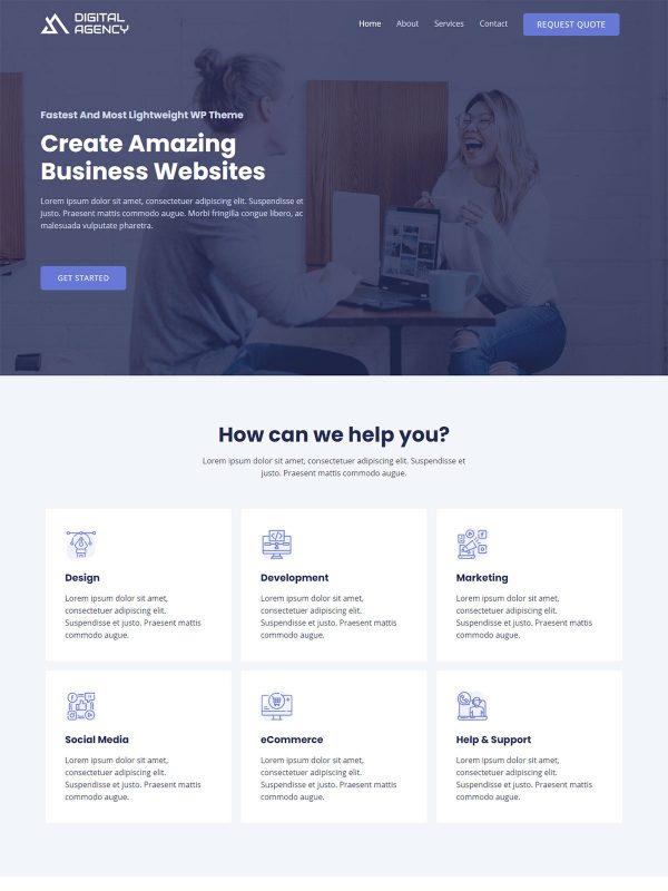 50. Digital Agency Theme