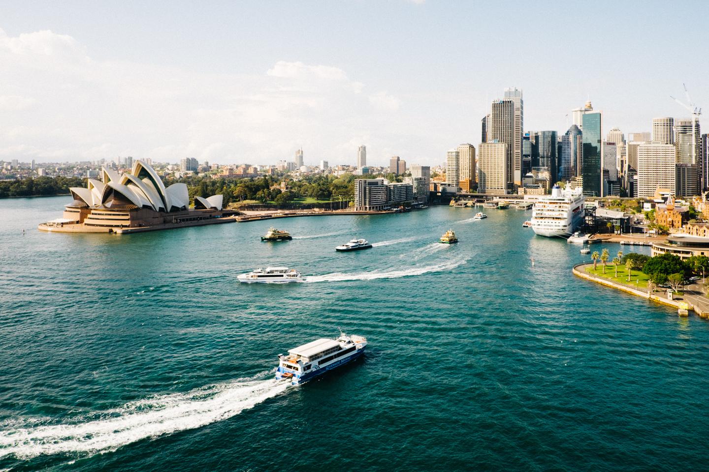 Sydney, Australia Harbour and Opera House