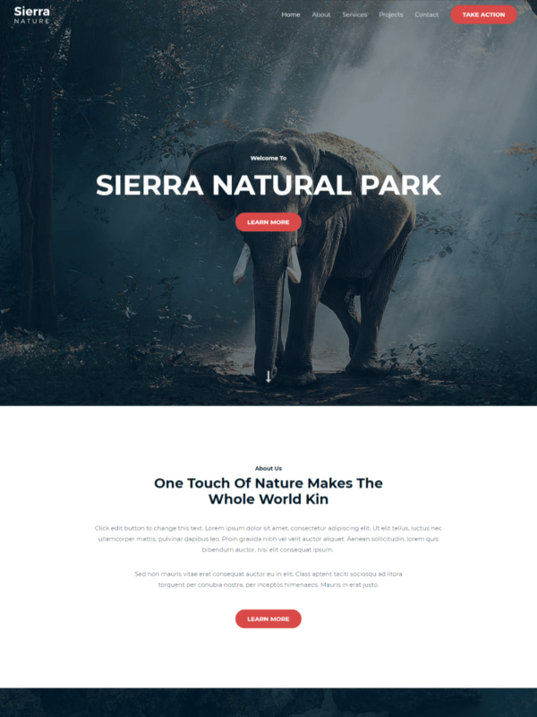 39. Sierra Nature Theme
